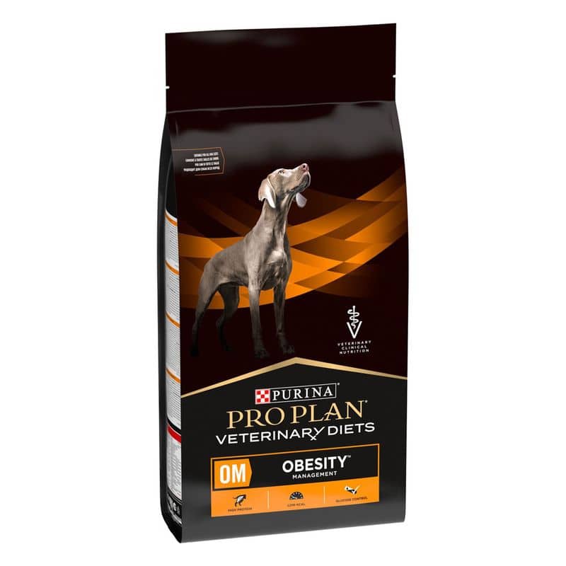 Pro Plan Veterinary Diets OM Obesity Management veterinārā suņu barība svara kontrolei 3 kg